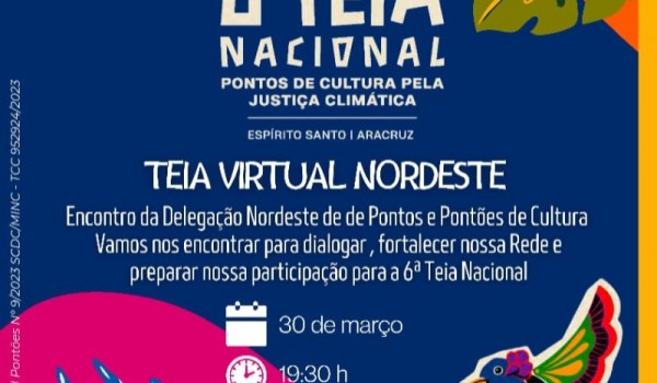 � AMANH� - TEIA VIRTUAL NORDESTE, fa�a a sua inscri��o.